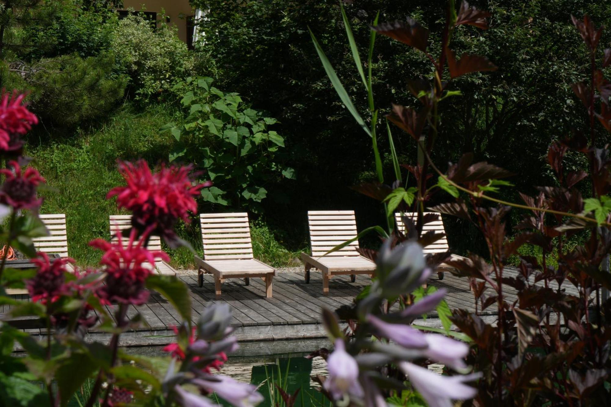 Boutique Hotel Herzhof - Garni-Appartements - Adults Only Riezlern Buitenkant foto